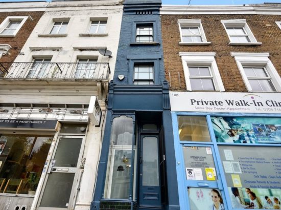 The narrowest house in London put up for sale for more than 1 million euros
