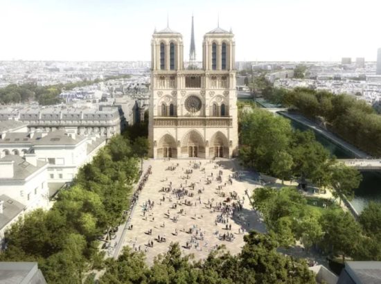 Notre Dame Cathedral will receive a new landscape design project; let’s see how it will be