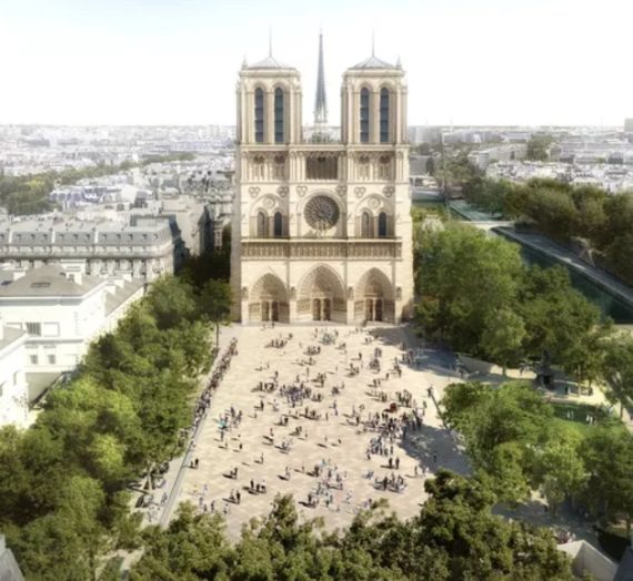 Notre Dame Cathedral will receive a new landscape design project; let’s see how it will be