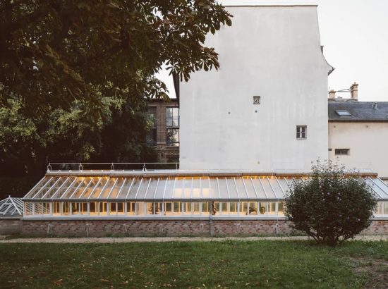 Hall for events in the building of the old greenhouse