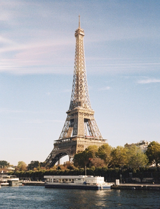 the Eiffel Tower