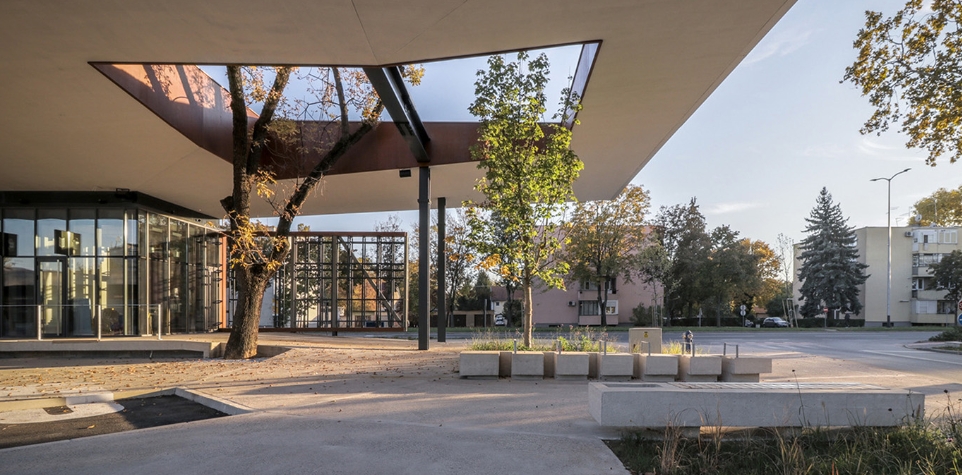 Slavonski Brod bus station, Croatia