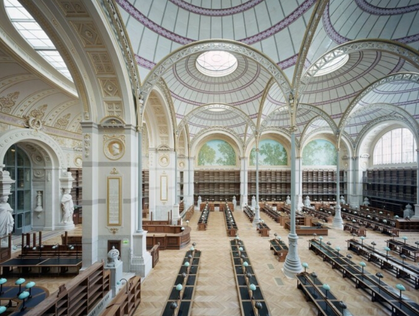 THE NATIONAL LIBRARY OF FRANCE AND ITS RESTORATION