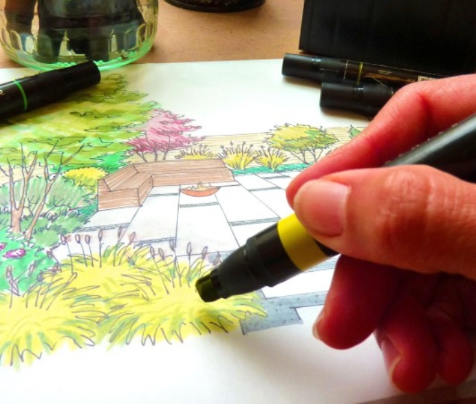 Sketching Your Garden